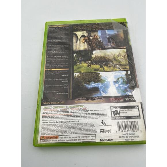 Two Worlds Microsoft Xbox 360 Video Game 2007 Tested Working - Picture 2 of 5